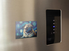 Load image into Gallery viewer, Milky Way Pug Fridge Magnet-Home Decor-Dogs, Home Decor, Magnet, Pug-1