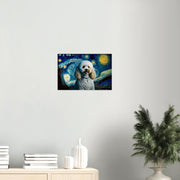 Milky Way Toy Poodle Wall Art Poster-Print Material-Dog Art, Dogs, Doodle, Home Decor, Poster, Toy Poodle-5