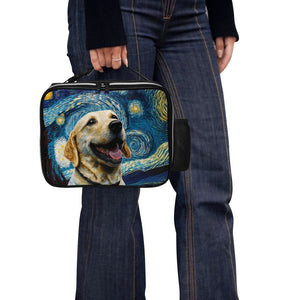 Milky Way Yellow Labrador Lunch Bag-Accessories-Bags, Dog Dad Gifts, Dog Mom Gifts, Labrador, Lunch Bags-Black-ONE SIZE-4