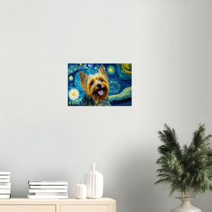 Milky Way Yorkshire Terrier Wall Art Poster-Print Material-Dog Art, Dogs, Home Decor, Poster, Yorkshire Terrier-7