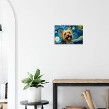 Load image into Gallery viewer, Milky Way Yorkshire Terrier Wall Art Poster-Print Material-Dog Art, Dogs, Home Decor, Poster, Yorkshire Terrier-5
