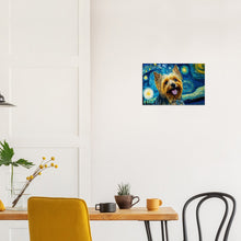 Load image into Gallery viewer, Milky Way Yorkshire Terrier Wall Art Poster-Print Material-Dog Art, Dogs, Home Decor, Poster, Yorkshire Terrier-6