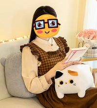 Load image into Gallery viewer, Minecraft Cat Plush - Orange and White Cat - Cube of Happiness