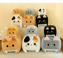 Load image into Gallery viewer, Minecraft Cat Plush - Orange and White Cat - Cube of Happiness