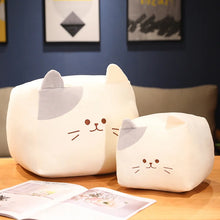 Load image into Gallery viewer, Minecraft Cat Plush - Adorable Calico Cat Square Plush Pillow-2
