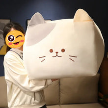 Load image into Gallery viewer, Minecraft Cat Plush - Adorable Calico Cat Square Plush Pillow-13