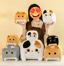 Load image into Gallery viewer, Minecraft Cat Plush - Orange and White Cat - Cube of Happiness