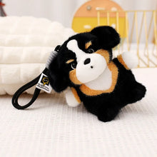 Load image into Gallery viewer, Miniature Bernese Mountain Dog Stuffed Animal Keychain-Stuffed Animals-Bernese Mountain Dog,Dog Memorial Gifts,Stuffed Animal-2