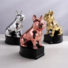 Load image into Gallery viewer, Mirror Electroplated French Bulldog Statues-3