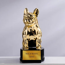 Load image into Gallery viewer, Mirror Electroplated French Bulldog Statues-5