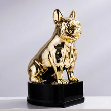 Load image into Gallery viewer, Mirror Electroplated French Bulldog Statues-Gold-10