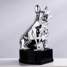 Load image into Gallery viewer, Mirror Electroplated French Bulldog Statues-Silver-8