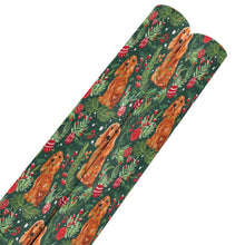 Load image into Gallery viewer, Mistletoe and Cocker Spaniels Christmas Ensemble Gift Wrapping Paper - 2 Rolls-Christmas Ornament-Christmas,Cocker Spaniel,Wrapping Paper-Cocker Spaniel-5