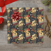 Load image into Gallery viewer, Mistletoe and Muzzles Airedale Terriers Christmas Gift Wrapping Paper - 2 Rolls-Christmas Ornament-Airedale Terrier,Christmas,Wrapping Paper-1