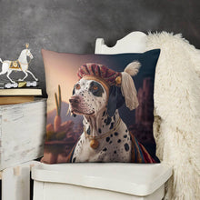 Load image into Gallery viewer, Monochrome Majesty Dalmatian Plush Pillow Case-Dalmatian, Dog Dad Gifts, Dog Mom Gifts, Home Decor, Pillows-5