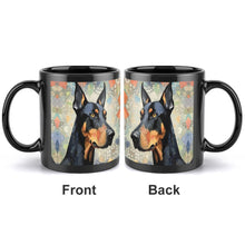 Load image into Gallery viewer, Mosaic Majesty Doberman Coffee Mug-2