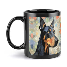 Load image into Gallery viewer, Mosaic Majesty Doberman Coffee Mug-4