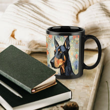 Load image into Gallery viewer, Mosaic Majesty Doberman Coffee Mug-6