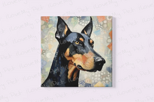 Load image into Gallery viewer, Mosaic Majesty Doberman Wall Art Poster-Art-Doberman, Dog Art, Home Decor, Poster-4