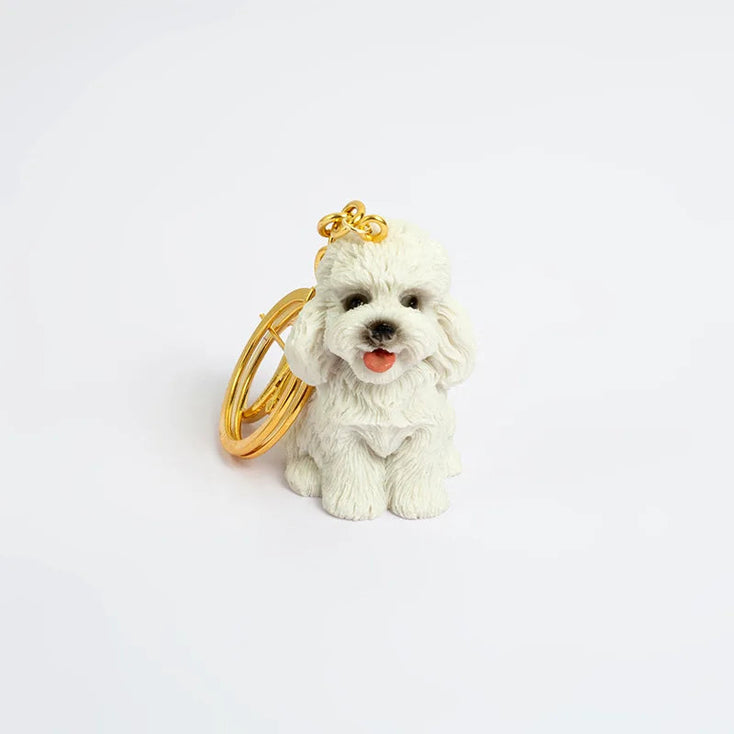 Most Adorable 3D Sitting Doodle Resin Keychains-Accessories-Accessories, Dog Dad Gifts, Dog Mom Gifts, Doodle, Keychain-3