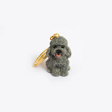 Load image into Gallery viewer, Most Adorable 3D Sitting Goldendoodle Resin Keychains-Accessories-Accessories, Dog Dad Gifts, Dog Mom Gifts, Goldendoodle, Keychain-7