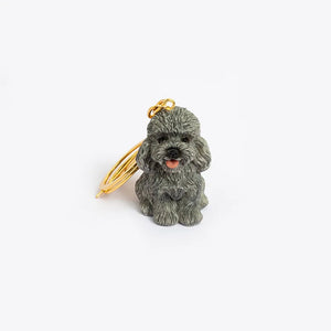 Most Adorable 3D Sitting Goldendoodle Resin Keychains-Accessories-Accessories, Dog Dad Gifts, Dog Mom Gifts, Goldendoodle, Keychain-7