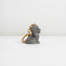 Load image into Gallery viewer, Most Adorable 3D Sitting Labradoodle Resin Keychains-Accessories-Accessories, Dog Dad Gifts, Dog Mom Gifts, Keychain, Labradoodle-5