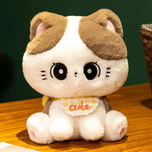 Load image into Gallery viewer, Most Adorable Brown and White Cat Soft Plush Toys-Cats-Cat Memorial Gifts,Cats,Stuffed Animal-4