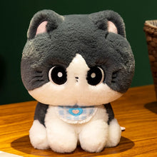 Load image into Gallery viewer, Most Adorable Grey and White Cat Soft Plush Toys-Grey With Bow-25cm-14