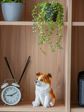 Load image into Gallery viewer, Most Adorable Handmade Sitting Corgi Resin Statue Figurine-2
