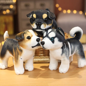 New High buy Quality Customization Small Stuffed Plush Husky Dog Toys