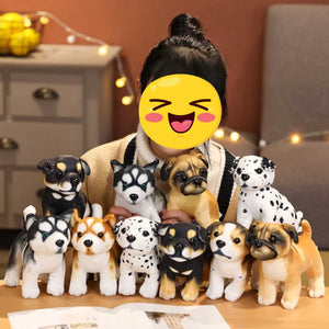 Most Adorable Husky Stuffed Animal Plush Toys-Soft Toy-Dogs, Home Decor, Siberian Husky, Soft Toy, Stuffed Animal-6