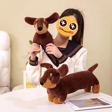 Load image into Gallery viewer, Most Adorable Standing Chocolate Dachshund Stuffed Animal Plush Toys-Stuffed Animals-Dachshund,Dog Memorial Gifts,Stuffed Animal-2