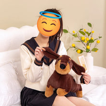 Load image into Gallery viewer, Most Adorable Standing Chocolate Dachshund Stuffed Animal Plush Toys-Stuffed Animals-Dachshund,Dog Memorial Gifts,Stuffed Animal-3