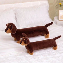 Load image into Gallery viewer, Most Adorable Standing Chocolate Dachshund Stuffed Animal Plush Toys-Stuffed Animals-Dachshund,Dog Memorial Gifts,Stuffed Animal-6