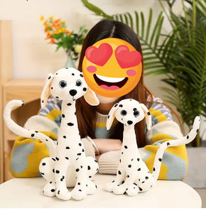 Movable Curvy Long Tail Dalmatian Stuffed Animal Plush Toys (Small and Medium Size)-Stuffed Animals-Dalmatian, Home Decor, Stuffed Animal-6