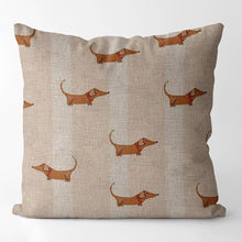 Load image into Gallery viewer, Multi-Colored Dachshunds Cushion Covers-Cushion Cover-Cushion Cover, Dachshund, Dogs, Home Decor-7