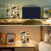 Load image into Gallery viewer, Multicolor Pugs Parade Desktop Table Lamp-Desk Lamps-Christmas,Dog Dad Gifts,Dog Mom Gifts,Home Decor,Lamp,Pug-6