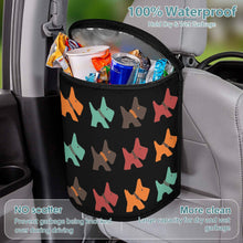 Load image into Gallery viewer, Multicolor Scottie Dog Love Multipurpose Car Storage Bag - 4 Colors-Car Accessories-Bags, Car Accessories, Scottish Terrier-6