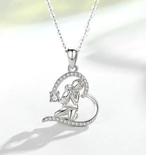 Load image into Gallery viewer, My Baby is a Dachshund Silver Necklace and Pendant-10