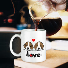 Load image into Gallery viewer, My Biggest Love Beagle Coffee Mug-Mug-Beagle,Dog Dad Gifts,Dog Memorial Gifts,Dog Mom Gifts,Mugs-2