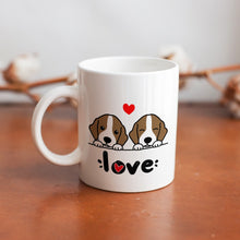 Load image into Gallery viewer, My Biggest Love Beagle Coffee Mug-Mug-Beagle,Dog Dad Gifts,Dog Memorial Gifts,Dog Mom Gifts,Mugs-1