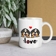 Load image into Gallery viewer, My Biggest Love Bernese Mountain Dog Coffee Mug-Mug-Bernese Mountain Dog,Dog Dad Gifts,Dog Memorial Gifts,Dog Mom Gifts,Mugs-8