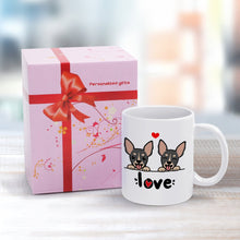 Load image into Gallery viewer, My Biggest Love Black Tan Chihuahua Coffee Mug-Mug-Chihuahua,Dog Dad Gifts,Dog Memorial Gifts,Dog Mom Gifts,Mugs-7