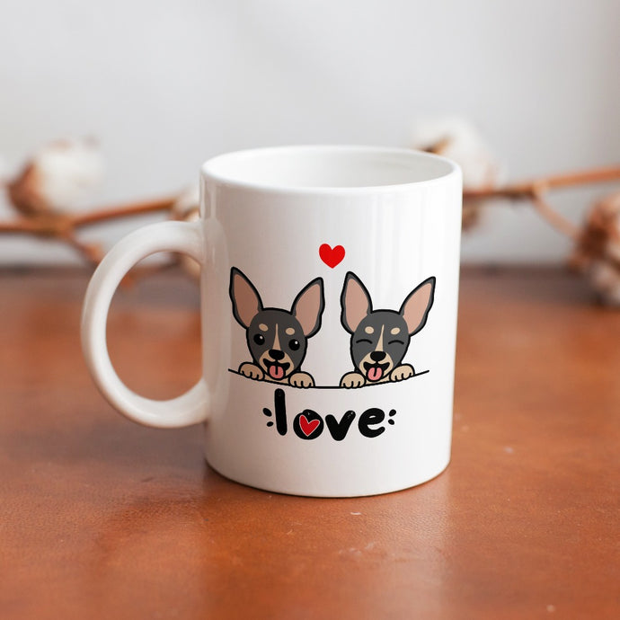 My Biggest Love Black Tan Chihuahua Coffee Mug-Mug-Chihuahua,Dog Dad Gifts,Dog Memorial Gifts,Dog Mom Gifts,Mugs-1