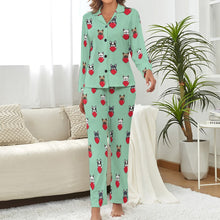 Load image into Gallery viewer, My Biggest Love French Bulldog Pajamas Set for Women - 5 Colors-Pajamas-Apparel, French Bulldog, Pajamas-14