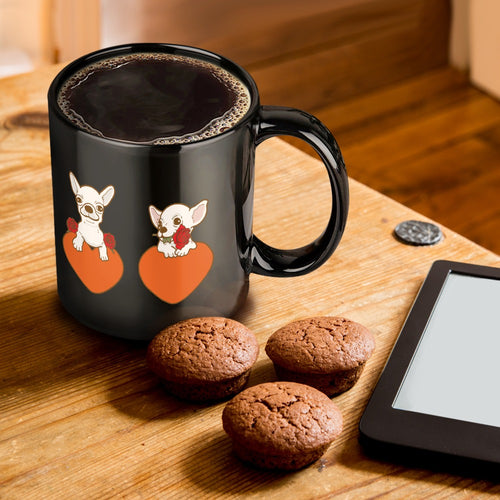 My Biggest Love White Chihuahua Coffee Mug-Mug-Chihuahua,Dog Dad Gifts,Dog Memorial Gifts,Dog Mom Gifts,Mugs-1