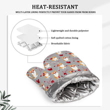 Load image into Gallery viewer, My Corgi My Love Oven Gloves-Kitchen Decor-8