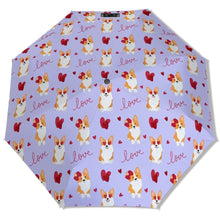 Load image into Gallery viewer, My Corgi My Love Umbrella-Daily Accessories-Lavender Purple-One Size-11