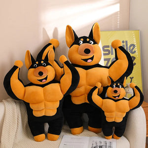 My Doberman Strongest Stuffed Animal Plush Toys-Stuffed Animals-Doberman, Stuffed Animal-12